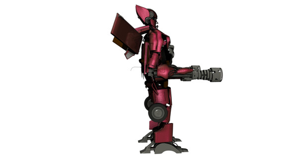 3d animation triumph herald transformer model - Transformer Autobot Triumph Herald by robman88